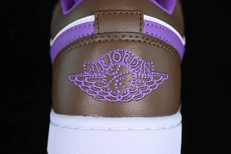 All categories Air Jordan Jordan series basketball shoes Air Jordan 1 Low Z version Air Jordan 1 Low "Palomino" AJ1 Joe 1 Mocha Purple Low-top cultural basketball shoes 553560-215